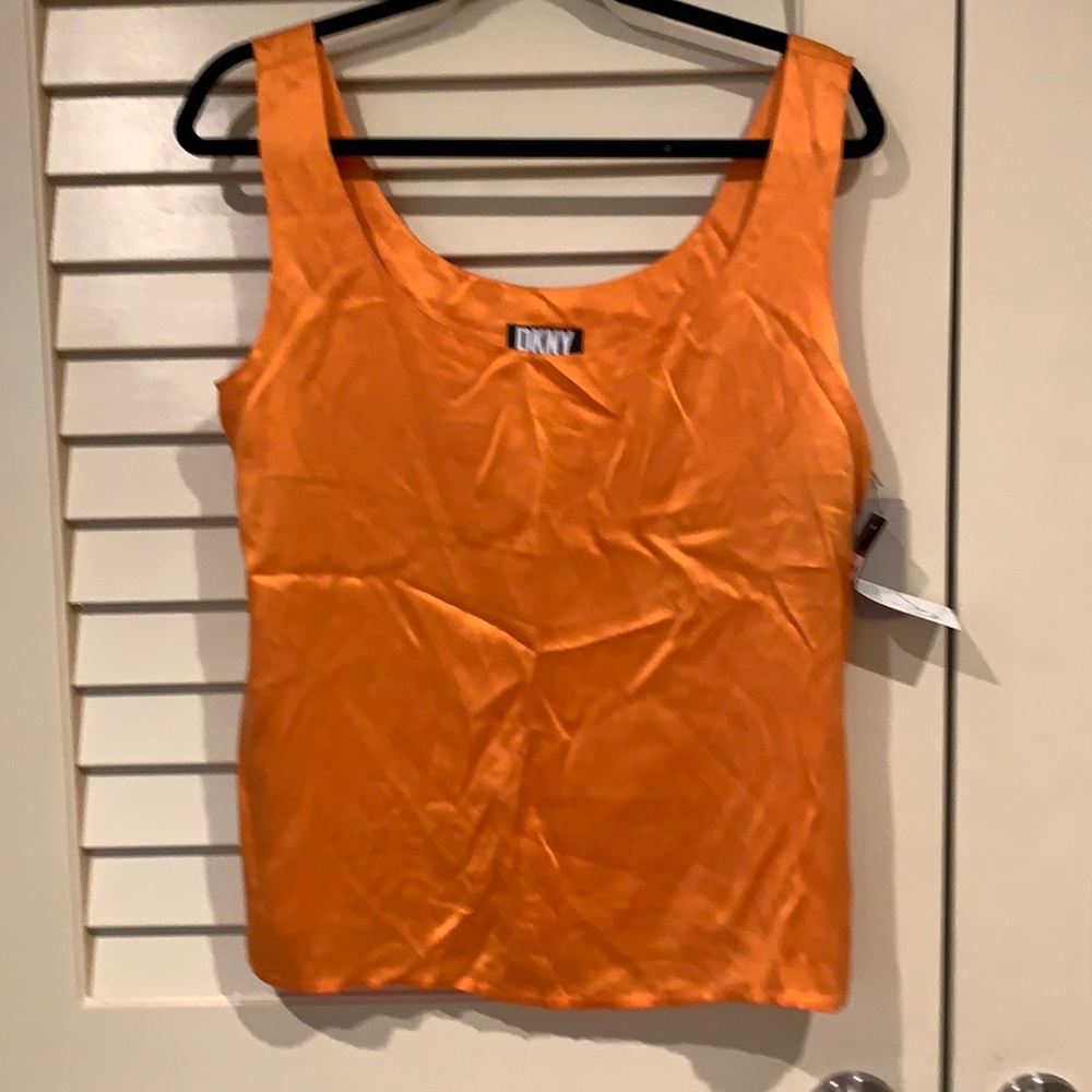 Donna Karan silk tank top
